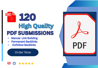 High-Quality PDF Submission with Backlinks for SEO Boost