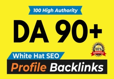 Boost Your Website's Ranking with 75 High-Quality DA 70+ Profile Backlinks