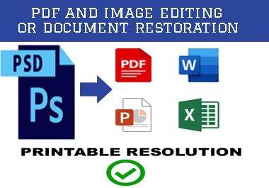 Expertise in editing PDF and images to achieve high-quality,  print-ready results.