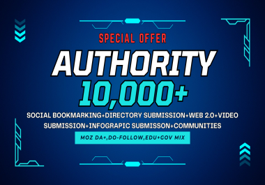 Get Authority 10000 High Quality SEO Backlinks