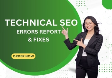 Full Technical SEO Services to Fix Search Console Errors.