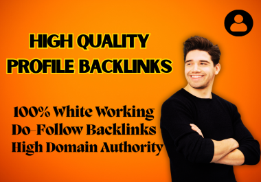 I Will Get Improve Ranking On Google Search Engine 50 Profile Backlinks.