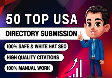 I will list your business in top live USA local citations sites