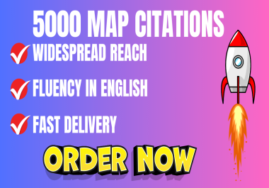 I Will Complete 5000 Google My Maps Citations For You