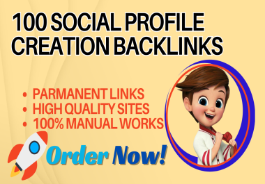 I Will Build 100 Permanent PR9 Profile Creation Backlinks to Rank Your Website in Google