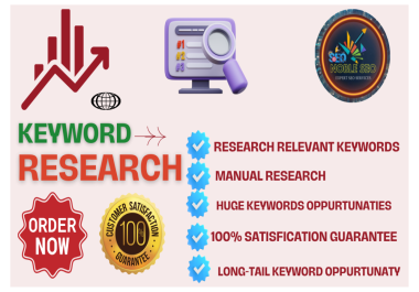 I Will Provide 30 Keyword Research In an Expert Way to Improve Your Web Ranking