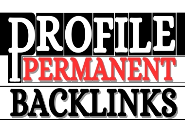 Manually Create 220 High Authority Profile Backlinks to Increase Website Rankings