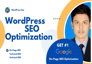 I will optimize on page SEO for your wordpress site