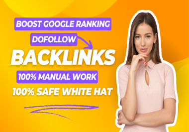 Dofollow backlinks for your website using white hat