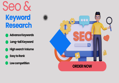 I will do profitable Keyword Research and competitor analysis Detailed