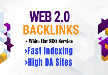 I will boost your websites with 100 high-quality Web 2.0 backlinks