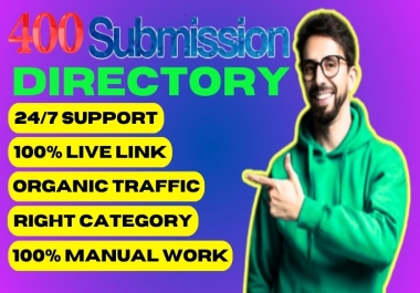 Professional Directory Submission Service for 100 High-Quality Backlinks to Improved website ranking