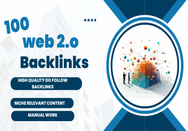 I will provide 60+ High DA PA qualitiful Web 2.0 Backlinks for your website