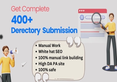 Improve Online Presence with Professional 100+ Directory submission Services