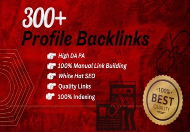 Increase Your Website Authority with High-Quality 100 Profile Backlinks for SEO Success.