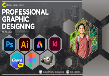 I will do elegant Graphic Designing of All Kind.