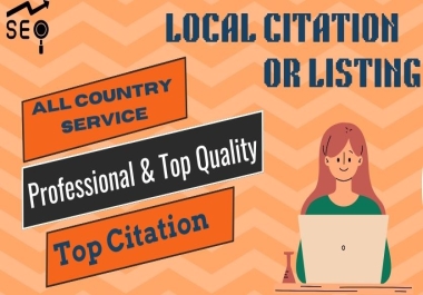 Professional 100 Local Citation Service help to Increase Your website Reach ranking