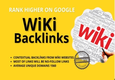 i will make 1000 wiki backlinks