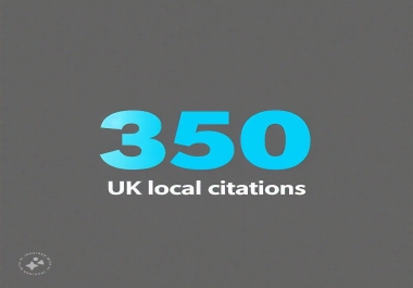 I will do 350 UK live local SEO citations and business directories