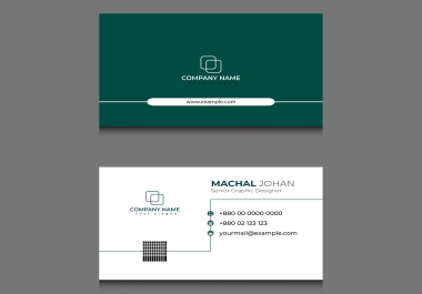 I will provide professional Unique business card design