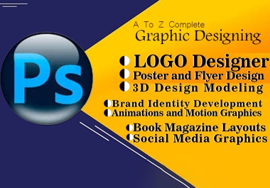 I am able to work on all types of graphic design tasks as well