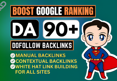 I will create 100 SEO Dofollow backlinks/manual backlinks to rank your website.