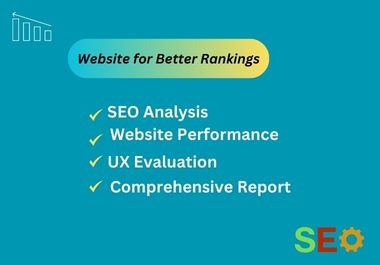 I Will Analyze and Audit Your Website for Better Rankings