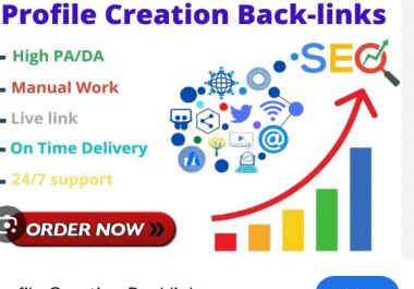 I will do create155 top profile backlinks for powerful SEO link building