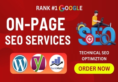 I Will Do Advance On-Page SEO Optimization for Higher Search Top Google Rankings