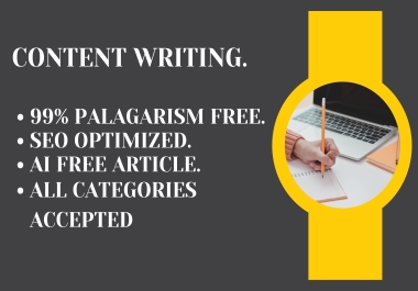 Professional Content Writing for High-Performance SEO