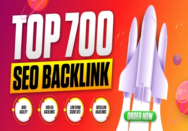 Top Hat 700 Seo Backlink With High Quality Or Da Pa Site