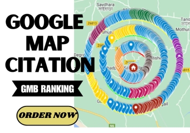 I Will manually do 20,000 google maps citations for GMB ranking