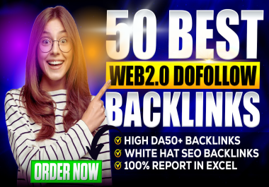 60+High Authority Web2.0 Do-follow & Powerful Back-links Rank your Website on Google