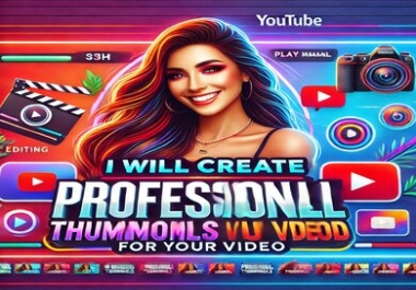 Eye-Catching Thumbnails for YouTube,  Facebook,  and X &ndash Boost Your Views