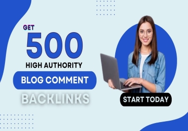 I Will Create 500 Manually High Quality Do-follow Backlinks