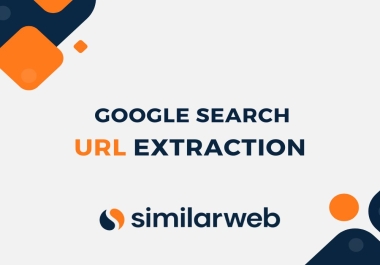 I will provide google search URL extraction for your website