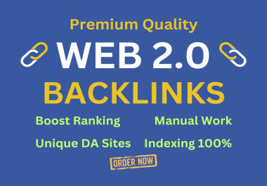 I will make 70 WEB 2.0 Backlinks