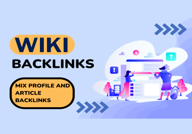 Get 2500 Contextual Backlinks From Wiki Websites