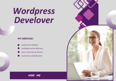 Expert WordPress Development,  Customization & Maintenance Services