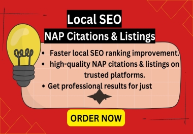 I Will Create 80 High Quality Local Citations to Boost Your Business Rankings