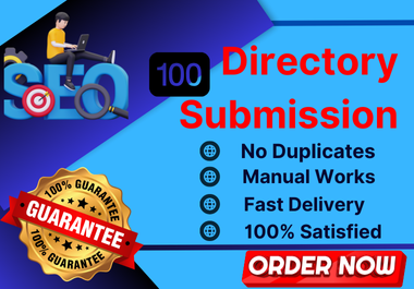 High-Quality 100 Directory Submission for Better Search Rankings