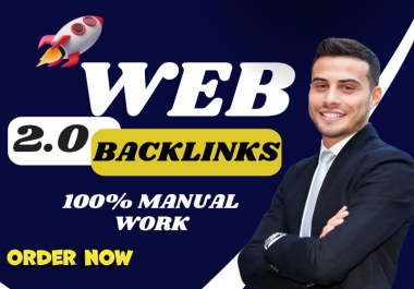 I Will create top 70+ dofollow web 2.0 backlinks with high DA/PA