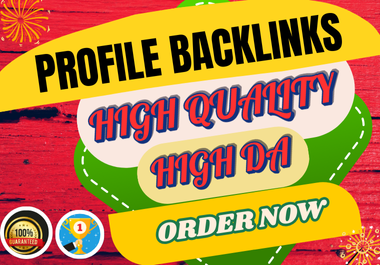 Get Manual Profile Backlinks to Improve Rankings and Traffic