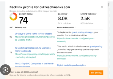 I will create 100 top profile backlinks for powerful SEO link building