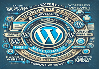 i will do wordpress developnmet redesign and customization