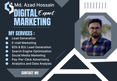 I will be your digital marketing virtual assistant