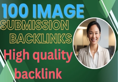 100 image submission backlinks to boost SEO