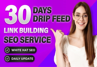 Rank Your Website on Google With,  30 Days Dripfeed dofollow Seo Backlinks