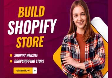 I will create perfect high converting Shopify dropshipping store