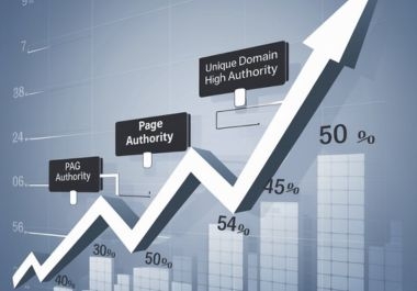 Increase Ranking with 50+ Unique Domain High Authority Backlinks PA DA TF CF Upto 50